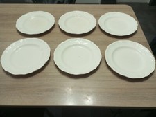 6 anciennes Assiettes plates