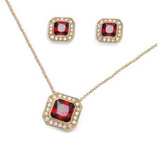 Dolly-Bijoux Parure 2PC Sertie