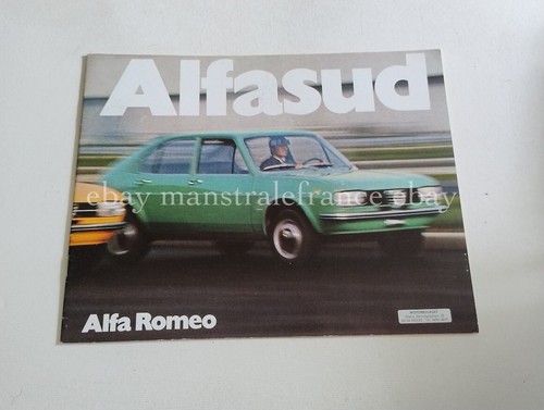 Alfa romeo alfasud brochure - romeo,