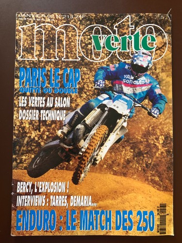 Moto verte magazine 213 du - moto, n°213