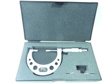 MITUTOYO  OUTSIDE  MICROMETER # 122 - 126  - 10  .. 1 - 2 .. 0001"..  BLADE