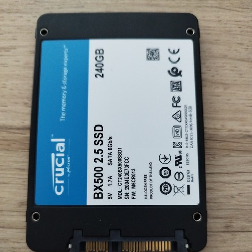 Crucial bx500 240 interne - crucial,