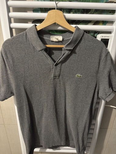 Lacoste polo homme gris slim - polo,