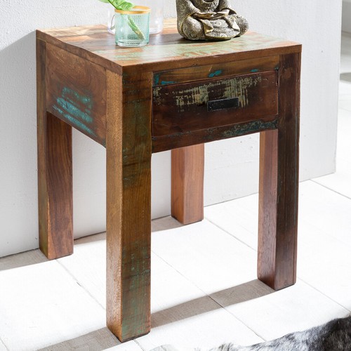Finebuy table chevet - de, bois