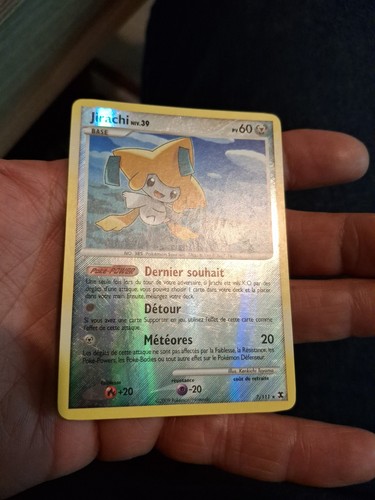 Carte pokémon jirachi - carte,