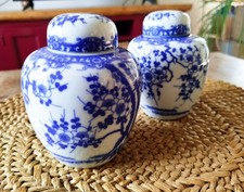 Milieu XX° Paire de pots à