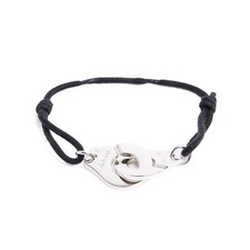 Dinh Van Bracelet Menotte GM Silver Sterling XL Cufflinks Adjustable Bracelet