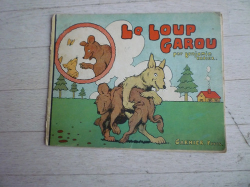 Livre loup garou benjamin - livre,