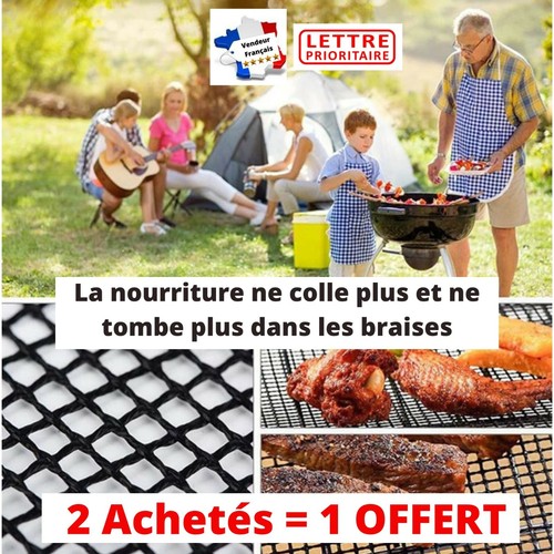 Barbecue grille anti adhésif - grille, anti-adhésif