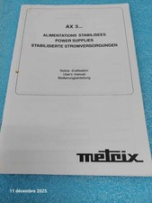 Notice d'utilisation Original