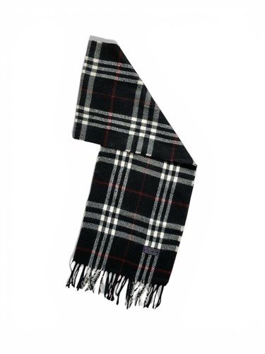 écharpe burberry noir - noir, à