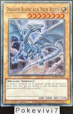 Carte YU-GI-OH! DRAGON BLANC