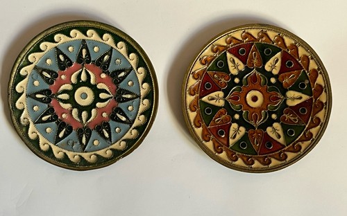 Assiette mosaique laiton déco - mosaique,
