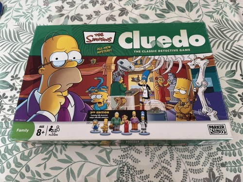 Parker cluedo the simpsons - cluedo, jeu