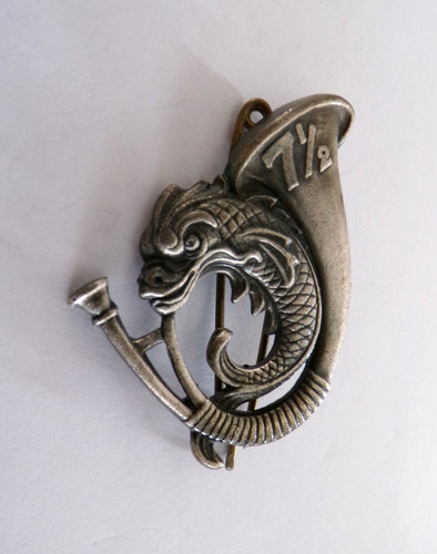 Insigne militaire demi - 7°,