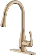 FLOW Bio Bidet Motion Activated Touchless Kitchen Faucet with Pull-Down Sprayer