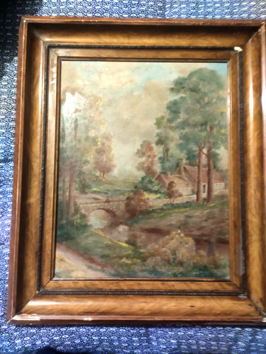 Trés ancien tableau - trés,