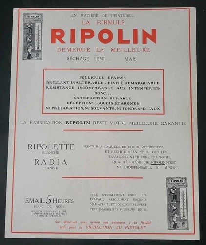 1932 ripolin ripolette radia - 1932,