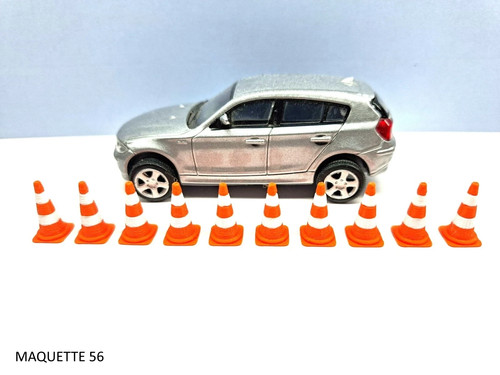 Lot 10 cônes - 1/43,