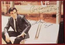 Dick Rivers 1945-2019 French singer autograph signed 4"x6" photo
