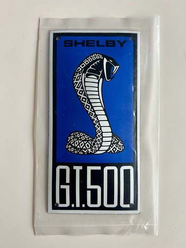 Plaque émaillée shelby cobra - plaque,
