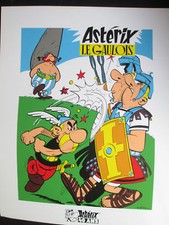 Sérigraphie Astérix Le