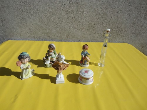 Lot bibelots personnages - bibelots,