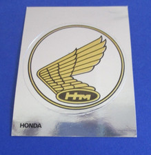 Honda Motor Metallic Sticker PANINI'S Stickers with Velvet Automotive Motorcycle