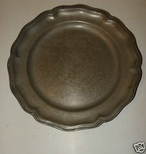 GRAND PLAT EN ETAIN POINCONS A