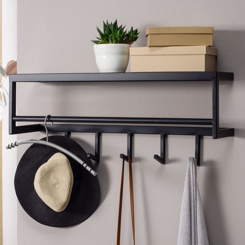 Finebuy porte manteau mural - mural, 5