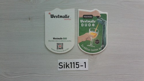 Lot sous bock westmalle - 2,