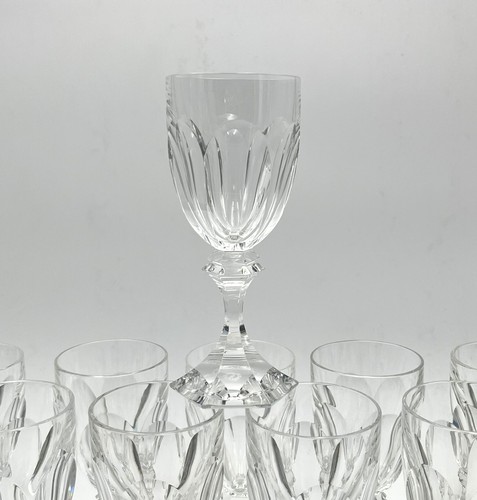 Verre vin cristal signé - verre,