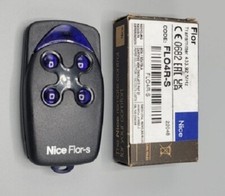NICE FLO4R-S  Télécommande portail / garage 2 canaux 433,92 MHz FRANCE