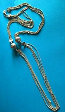 Collier Long Argenté