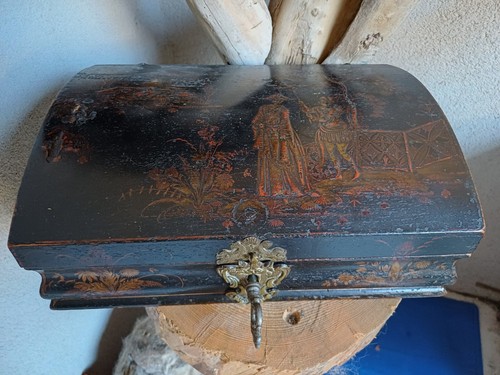 Rare coffret boite perruque - boite, à