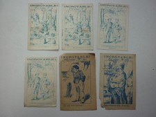Lot images papier publicitaire