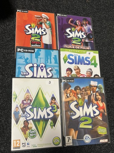 Lot jeux sims 4 - lot, fr