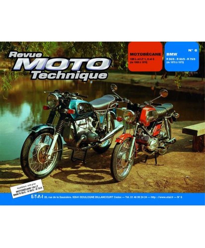 Revue technique moto - technique,