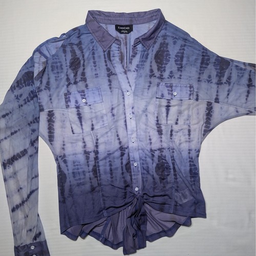 Bebe purple tie - purple, dye