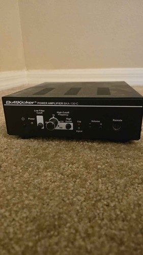 Buttkicker power amplifier - power,