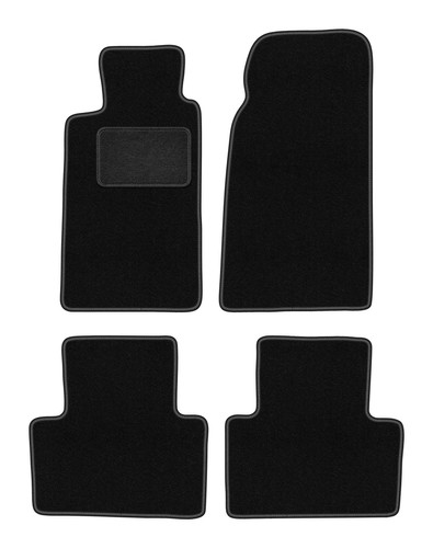 Tapis sol velours noir - sol,