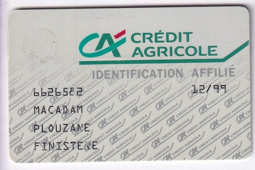 Carte card banque bank - /,