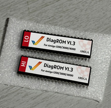Commodore Amiga Chip DiagROM 1.3 Diagnostic ROM SET LO HI Amiga 1200 3000 4000