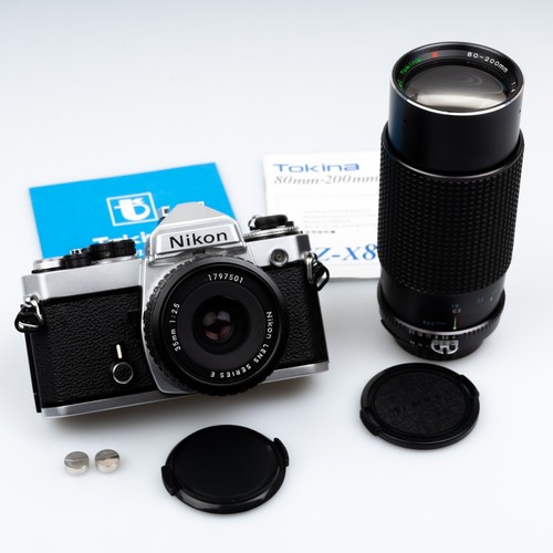 Serviced tested nikon fe - *serviced, tested*