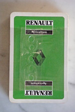 ANCIEN JEU DE 32 CARTES A JOUER HERON PUBLICITAIRE RENAULT AGRICULTURE NEUF