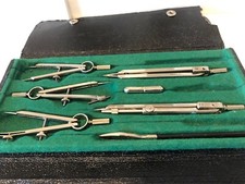 vintage drafting tool set-~Compass Set~ Made In Germany