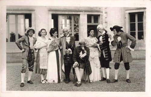 Ancienne photographie vers - ancienne,