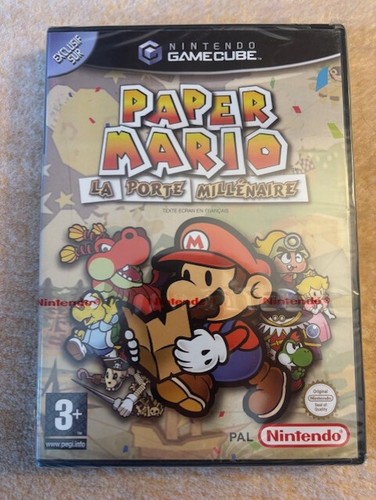 Paper mario neuf - sous, blister