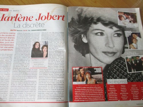 Coupure presse marlene - ,
