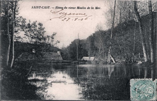 Cpa saint cast etang - -, du